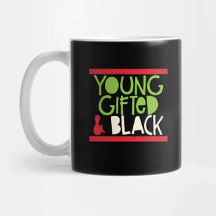 'Young Gifted & Black' Inspirational Gifted Mug